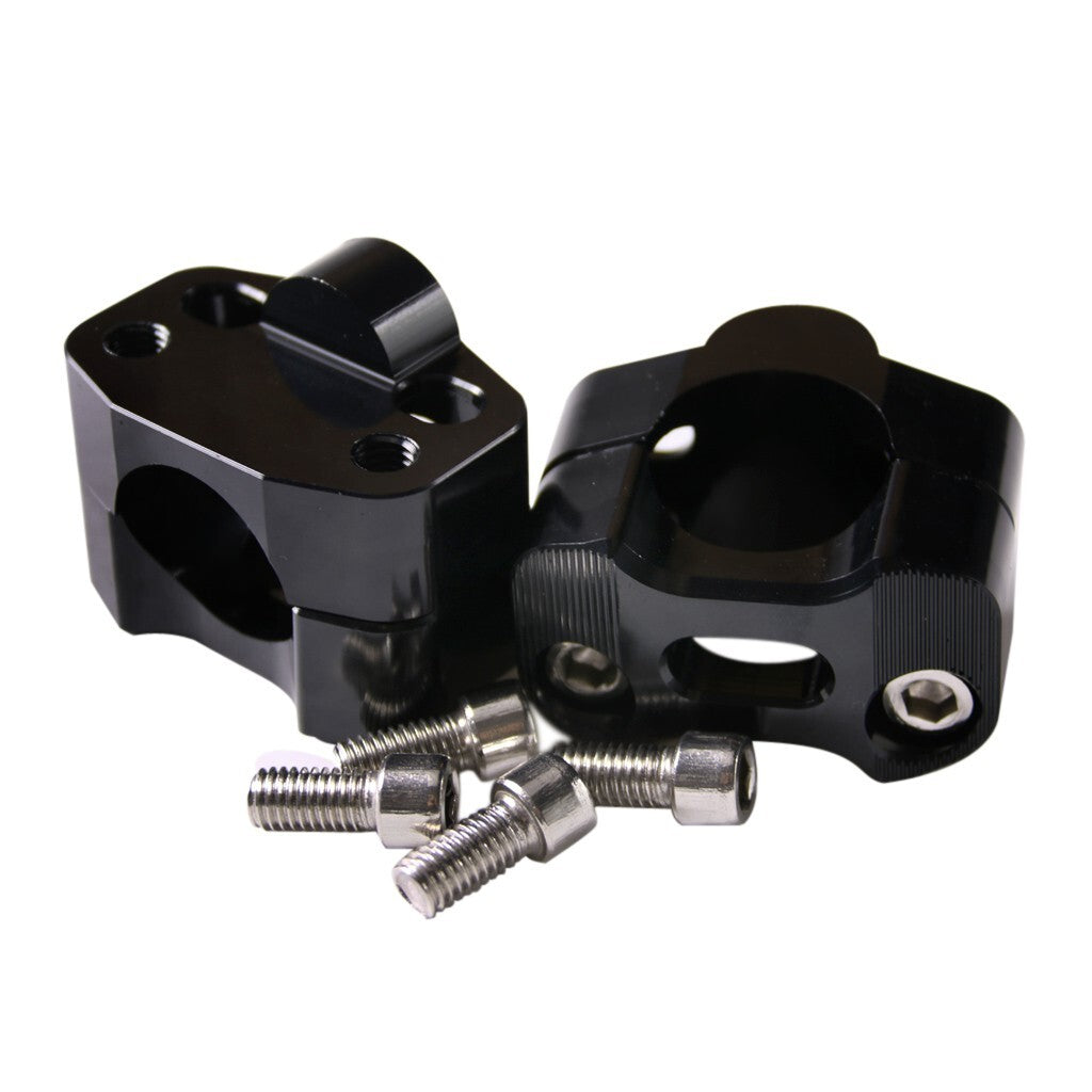 Suitable for all-terrain vehicles 7/8 inch to 1 1/8 inch Dirt Pit bicycle pole mounting adapter handlebar pole clamp riser