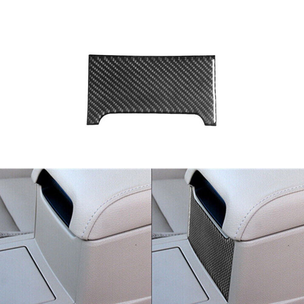Interior Carbon Fiber Center Armrest Below Trim Cover for Toyota for Camry 12-14