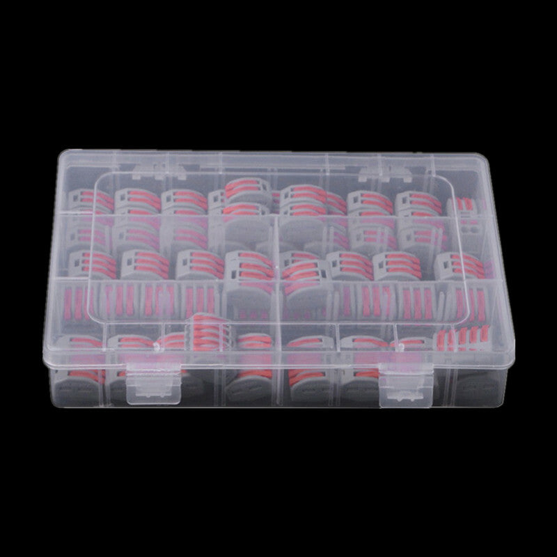 60x Car 2/3/5 Hole Spring Conductor Terminal Block Cable Wire Connector Terminal