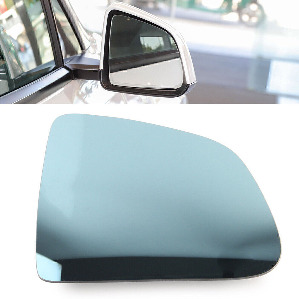1x Right Side Blue Lens Heating Waterproof Car Rearview Mirror for Tesla for Model Y