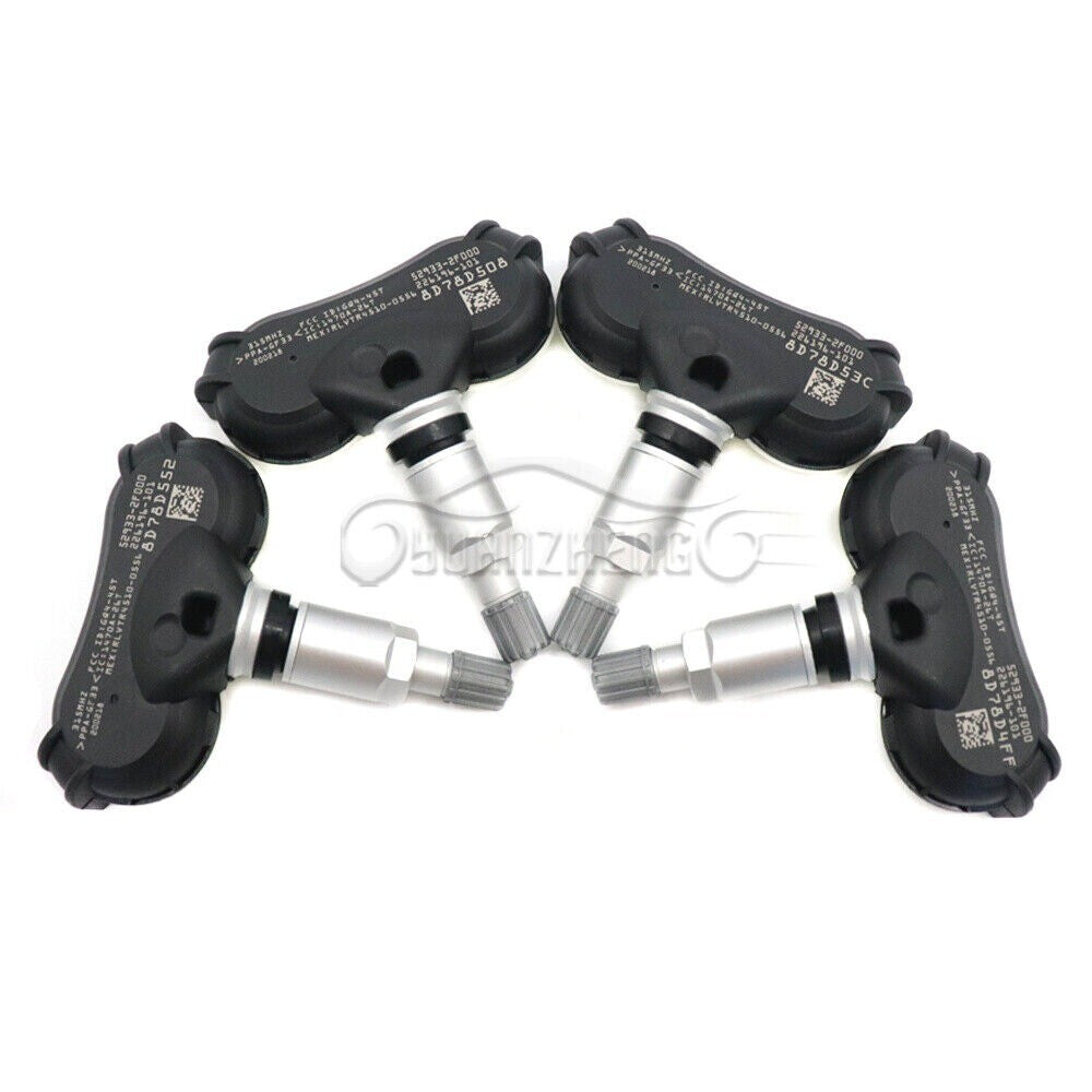 4x TPMS TIRE PRESSURE SENSOR Fits for Hyundai for Tucson for Kia Rio 315Mhz 52933-2F000