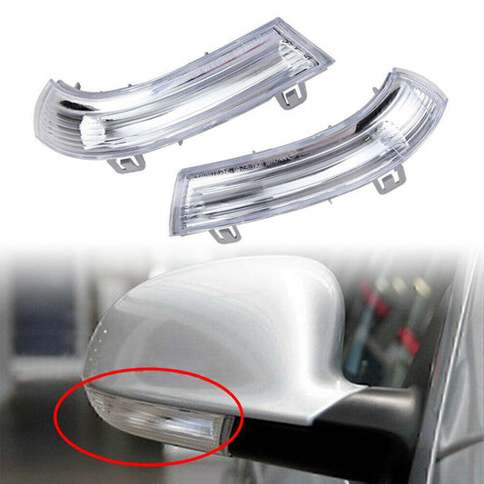 Mirror Turn Signal Indicator Light for VW for Jetta for Golf MK5 for Passat w/ Bulbs 2pcs