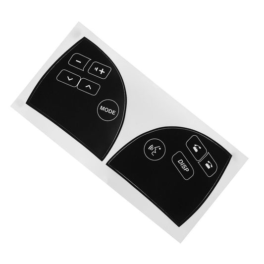 for LEXUS ES350 2007-2012 STEERING WHEEL CONTROL BUTTON DECALS STICKERS