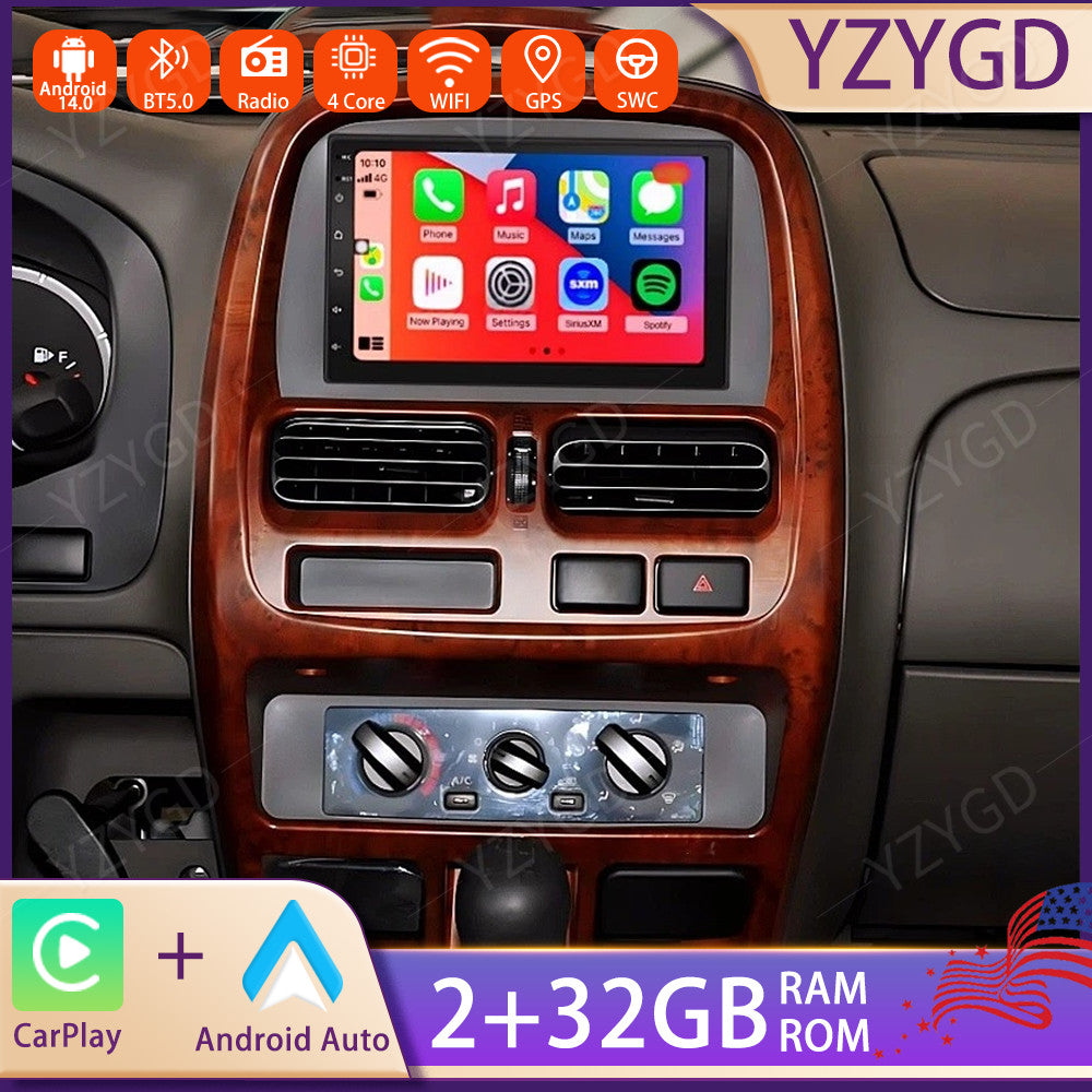 7Android 14 Carplay for Nissan NP300 2009-2011 Car Radio GPS Stereo Head Unit
