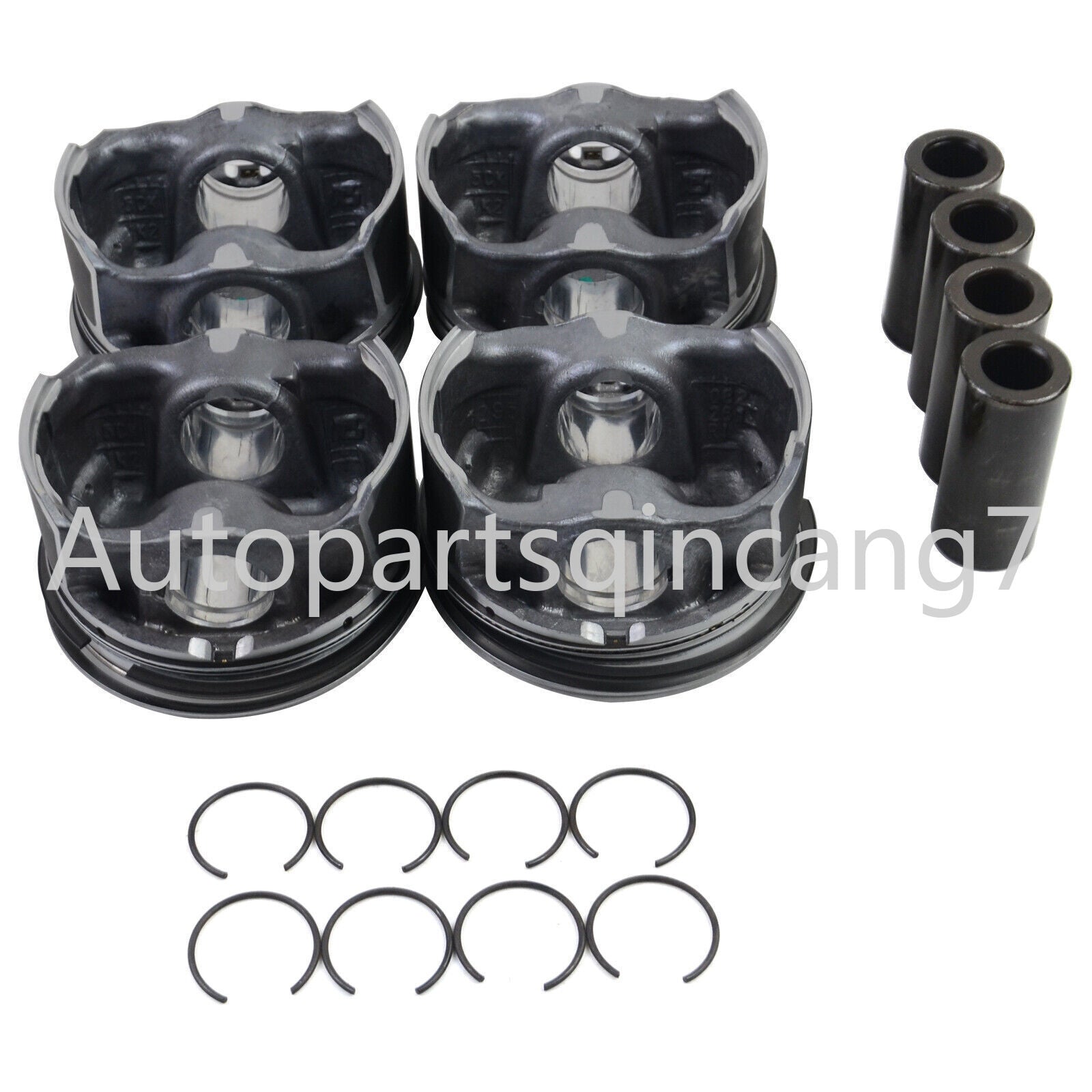 2.0T PistonRing Assembly Oversize +0.5 Kit Fit for VW for Jetta CC for AUDI A4 Q5