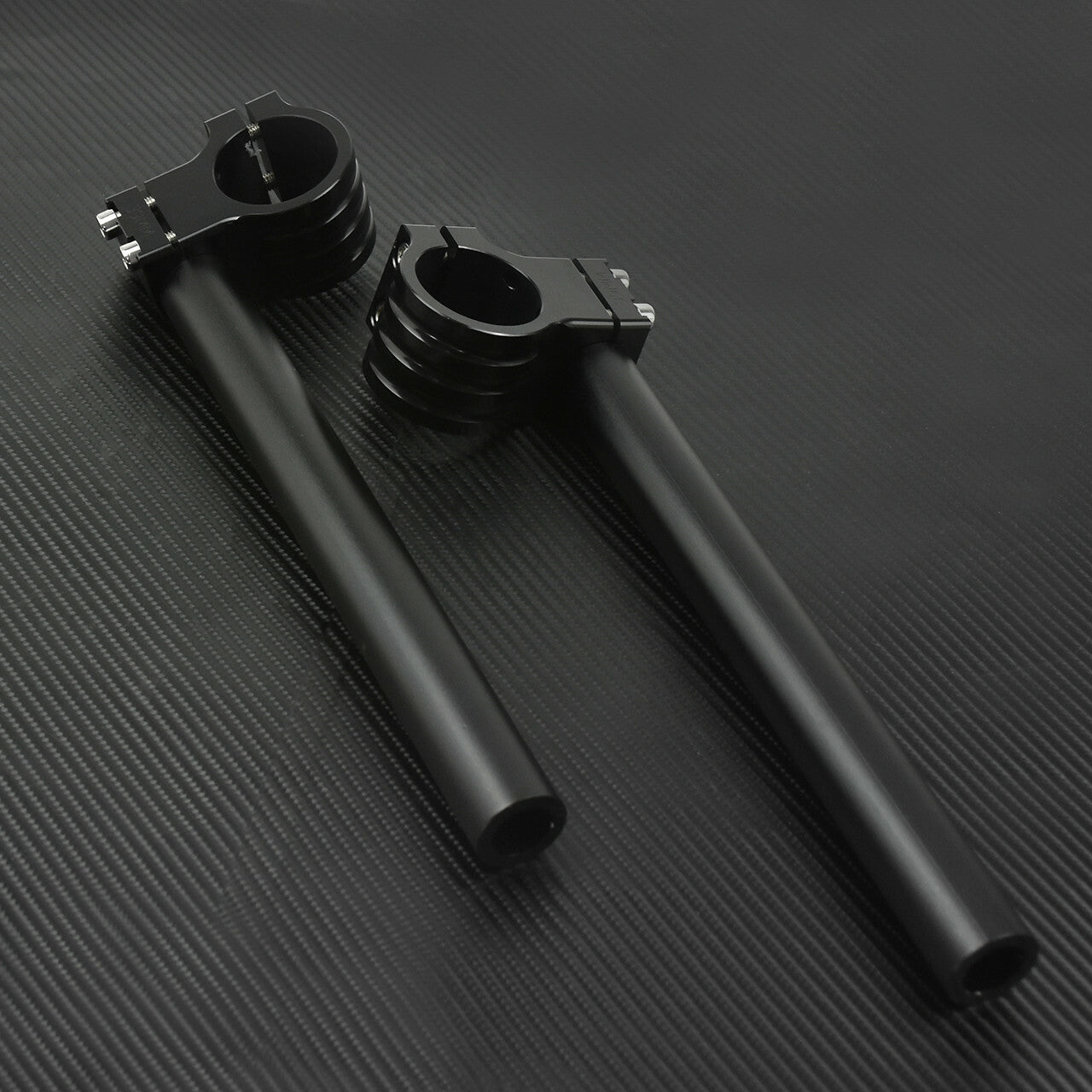 Universal 1 39mm Clip-On Handlebars Fit for Harley Bobber Chopper Cruiser Racer