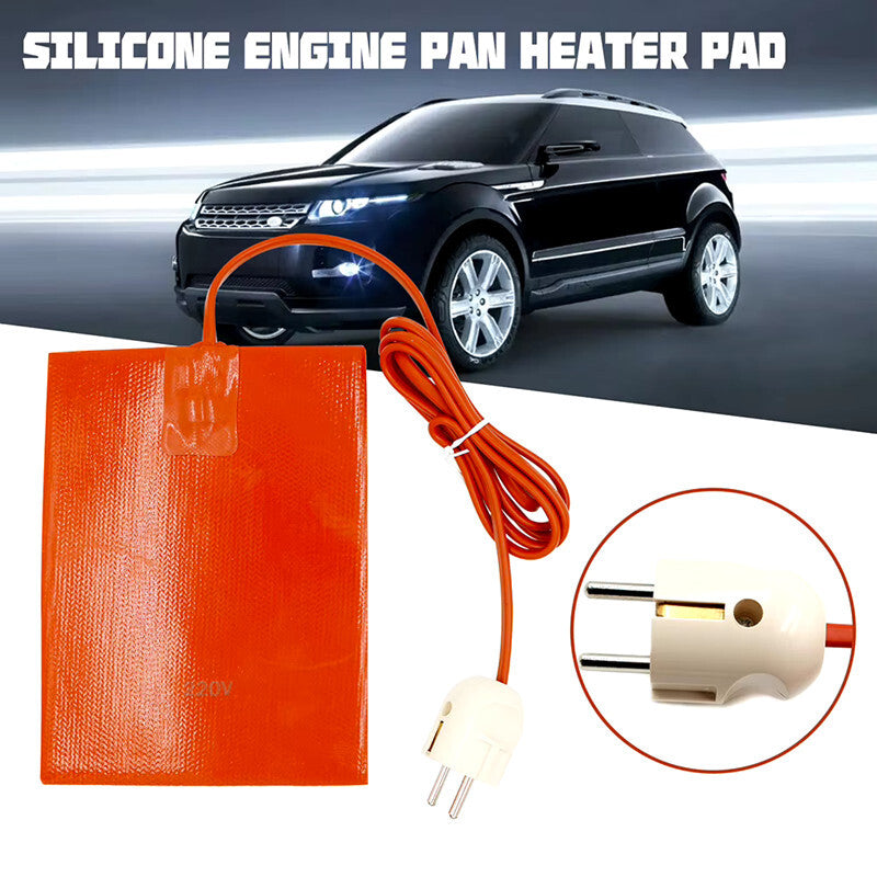 1Pc Car Engine Heater Pad With EU Plug 20V Engine Waterproof Silicone Heater Pad