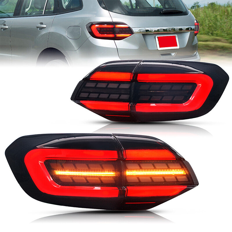 Suitable for 15-20 for Ford Ranger /Everest swayback taillights with LED near-cold lights.