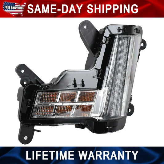 LED Bumper Fog Light Lamp For 2015-2020 for Cadillac for Escalade w/o Crash Brake Drive