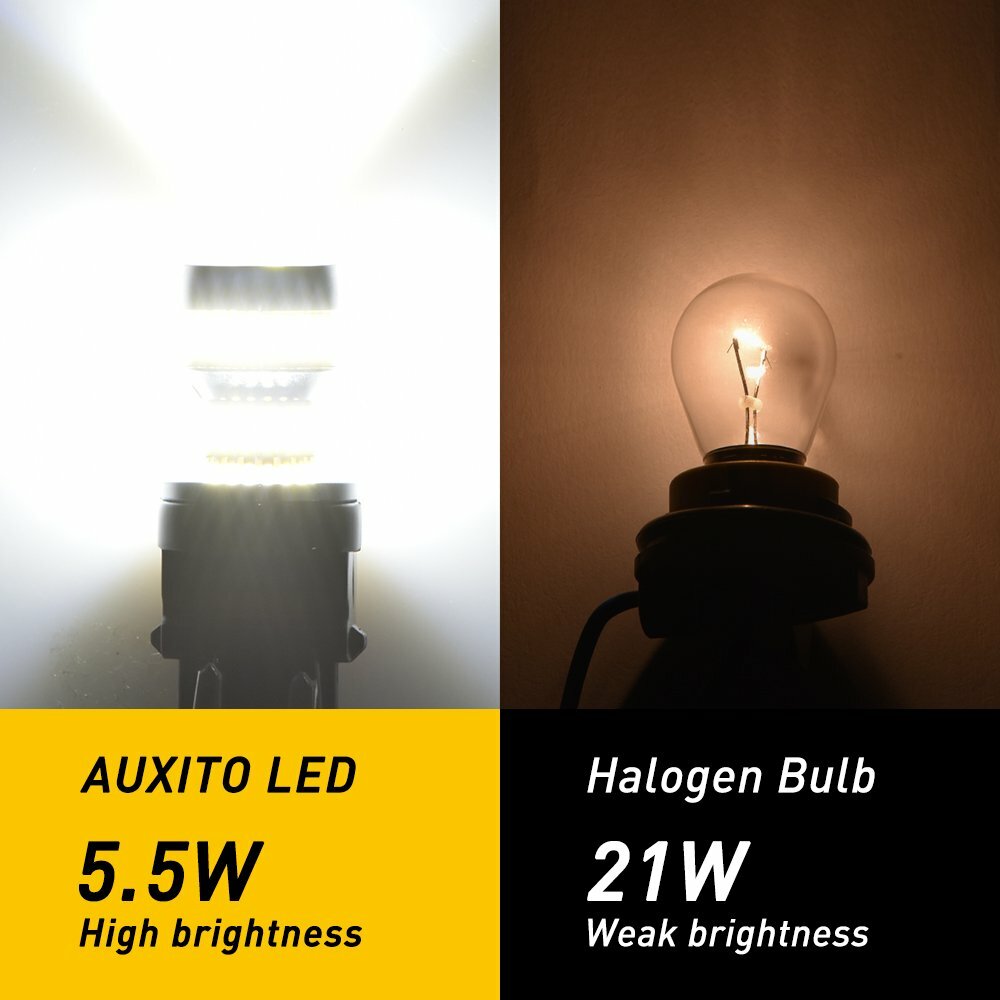 CANBUS 3157 LED Phoenix Accord 6000K White Film Silverado 1500