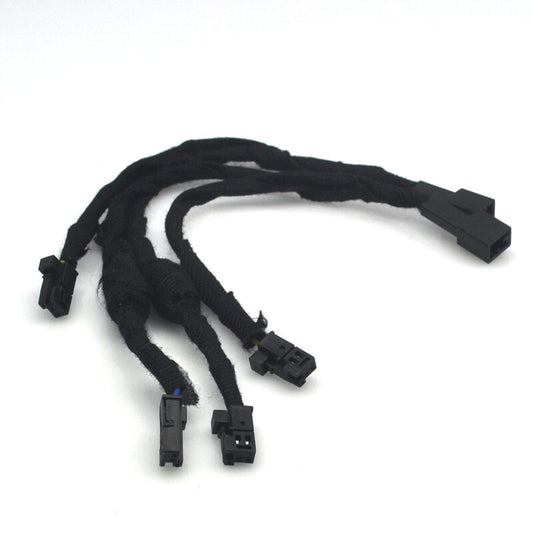 2x SPEAKER tweeter ADAPTER PLUGS CABLE Y splitter for Mercedes C W206 W213 GLC