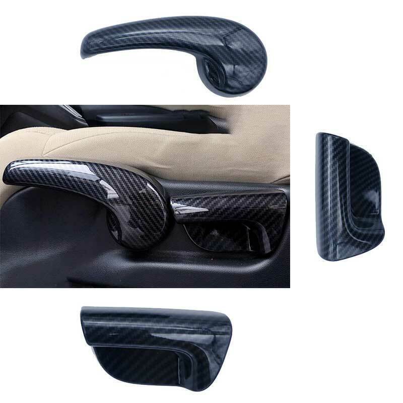Carbon Look Inner for Seat Adjust Handle Cover Trim ABS for Honda CR-V CRV 2012-2016