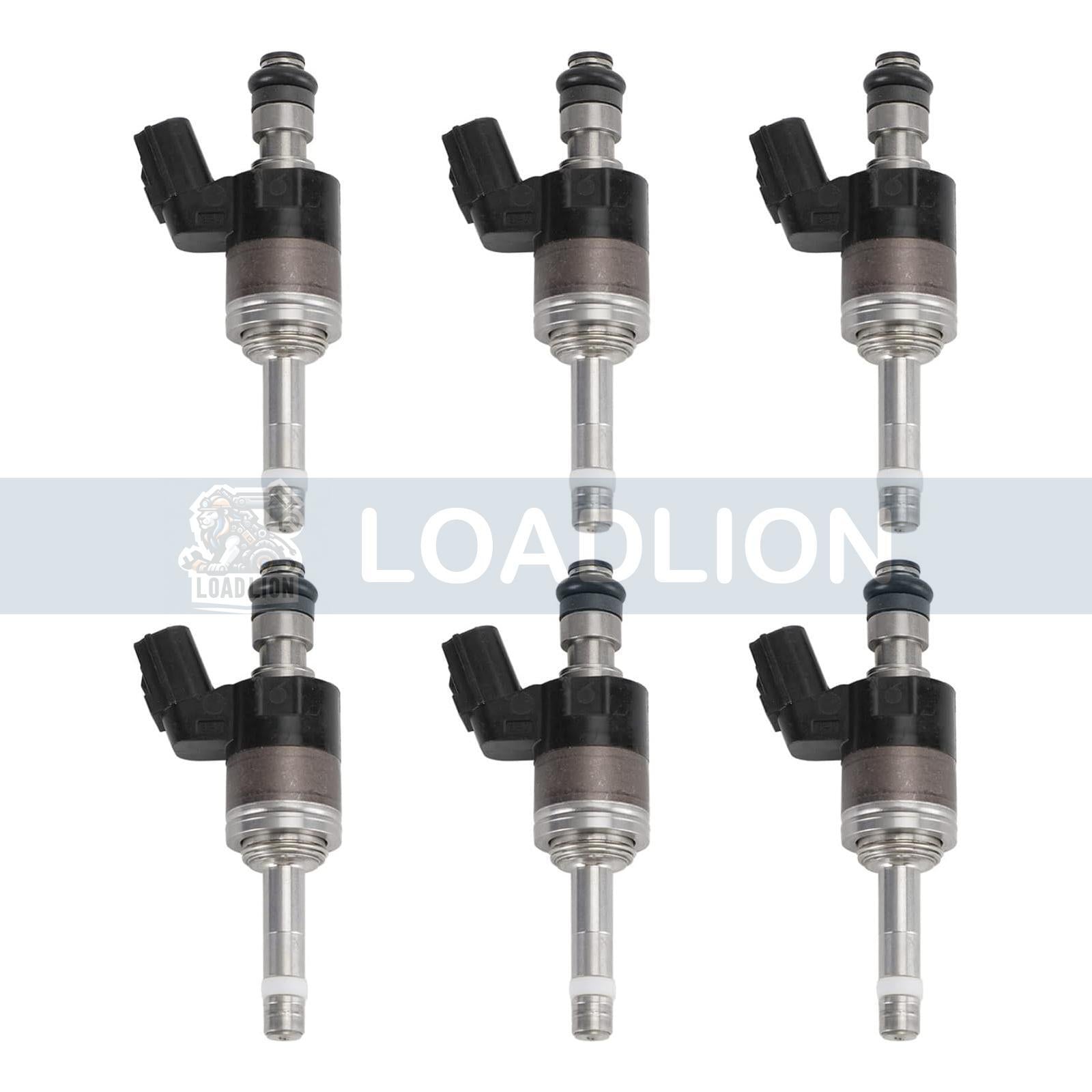 6 PCS Fuel Injectors 16010-RLV-315 for Honda 3.5L Pilot Odyssey Ridgeline