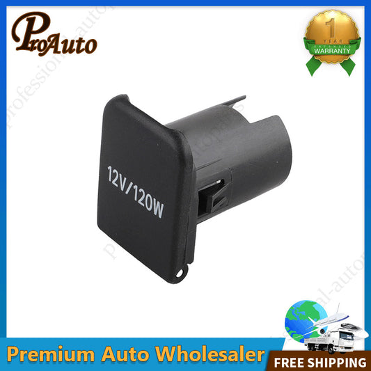 Cigarette Lighter 12V AC Power Outlet Socket Cover for Toyota Highlander for Camry