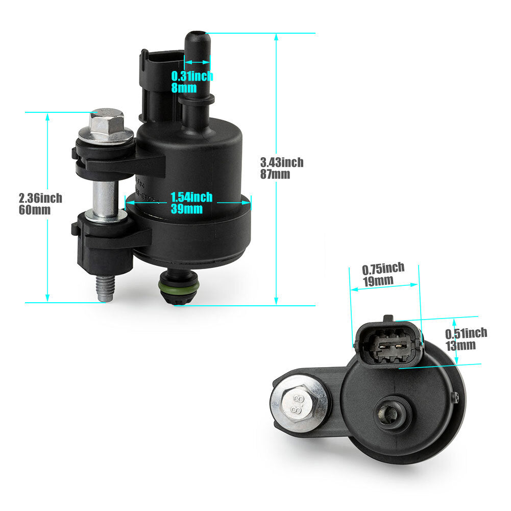 12610560 Vapor Canister Purge Valve Solenoid for Buick Enclave for Cadillac for Chevy US