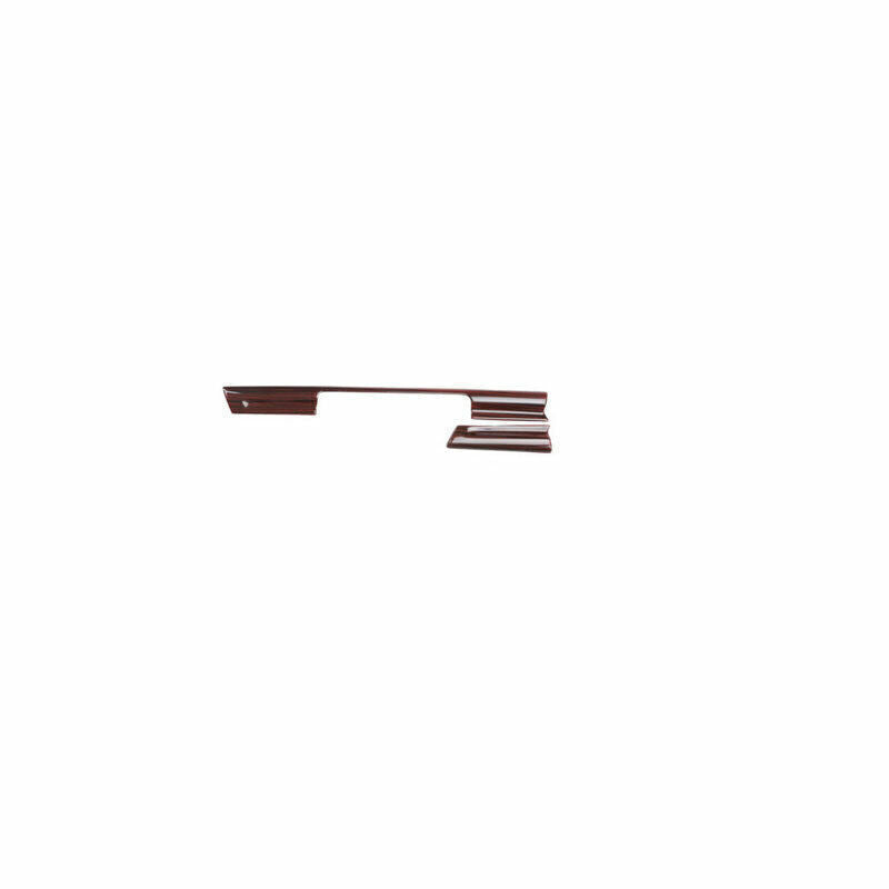 for Audi A4 A5 17-24 Red Wood Grain Central Console Instrument Strip Cover Trim