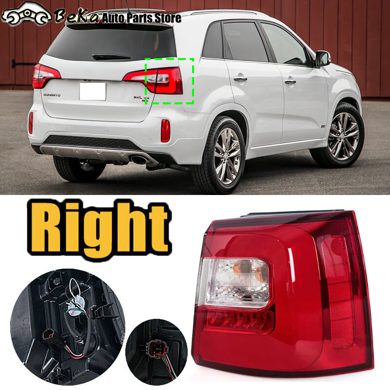 One-piece set suitable for Kia Sorento 2013-2015 right LED rear brake light/stop light.