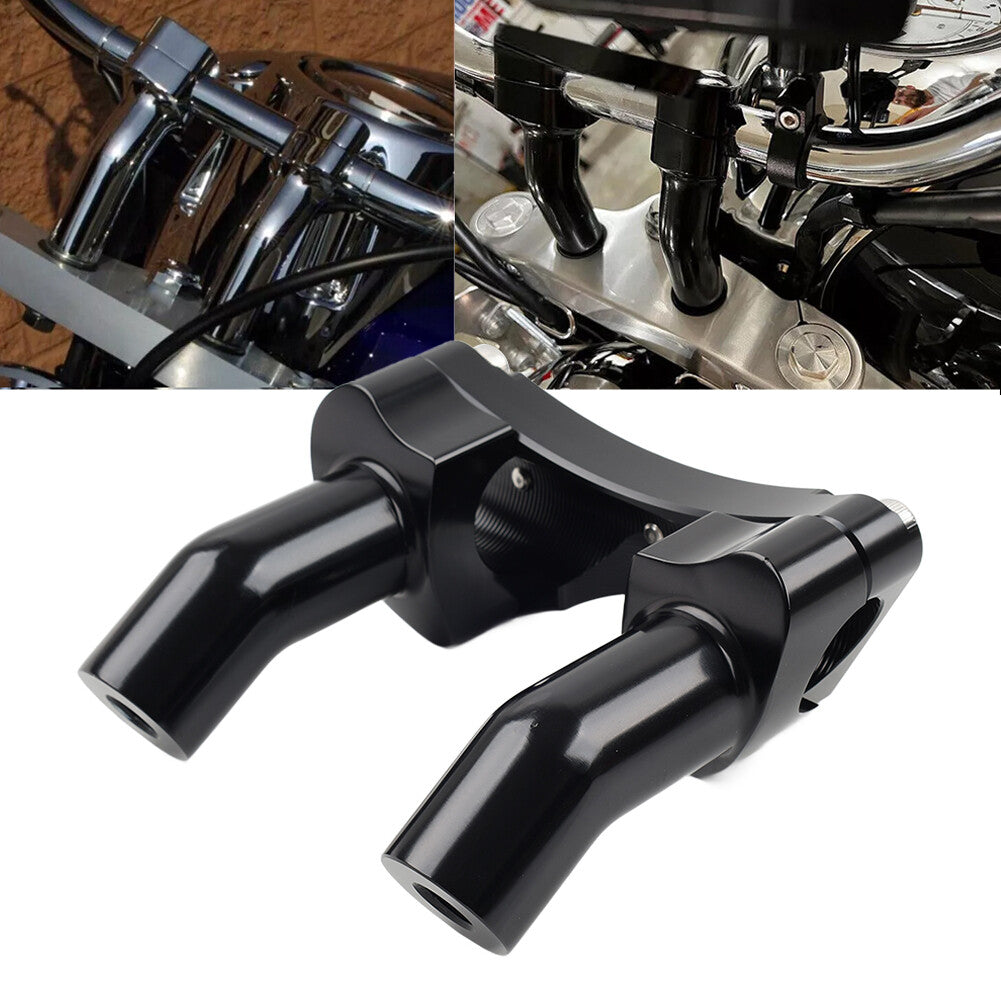 3.5 Handlebar Riser  Top Clamp for Harley Fat Boy Heritage Softail FXST FLSTN