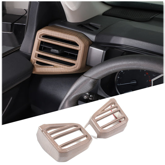 2-Pack Red Carbon Fiber Door and Window Exterior Trim for Corvette C7 2014-2019