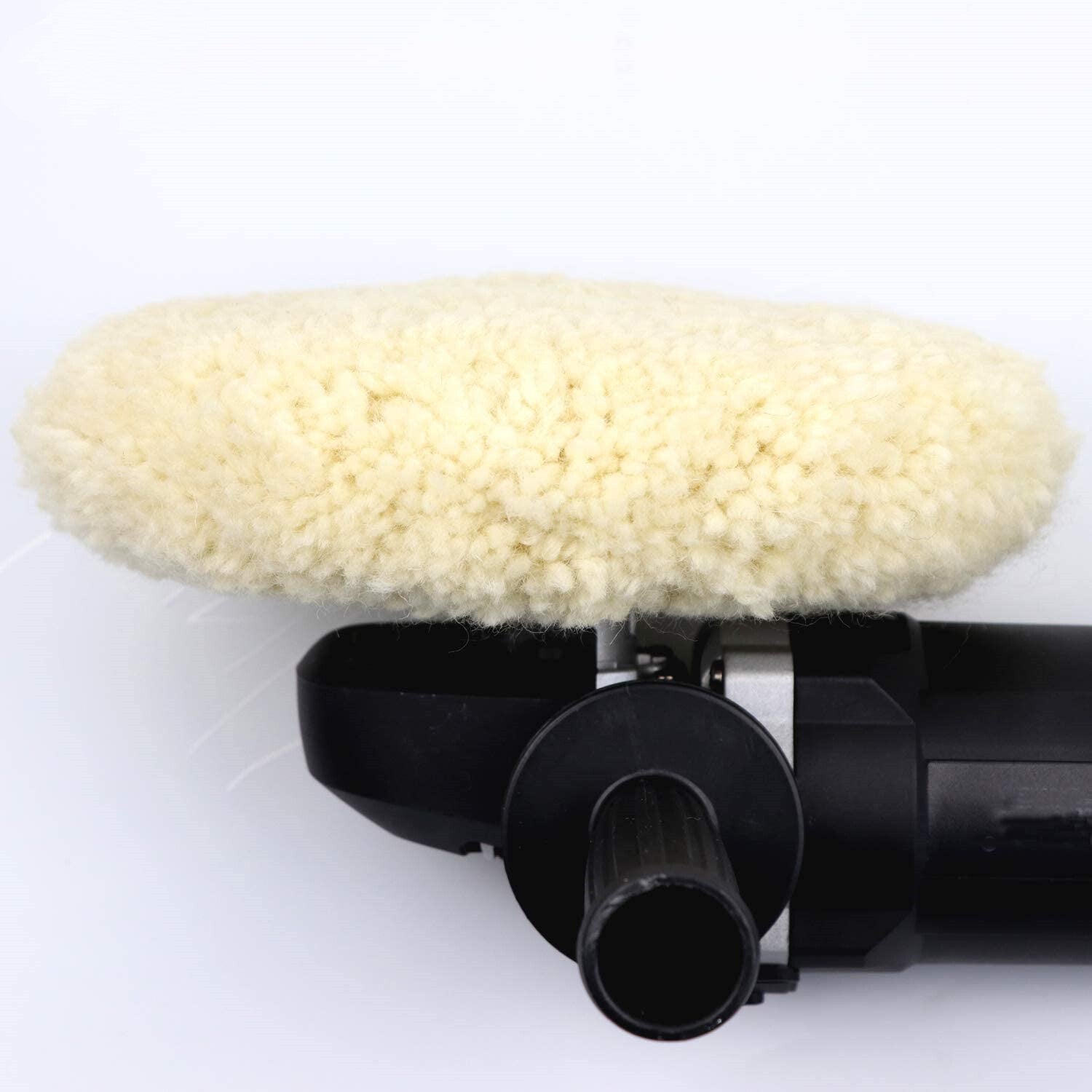 7-inch wool cushioning pad, double-sided cut and polished, suitable for automotive and marine applications.