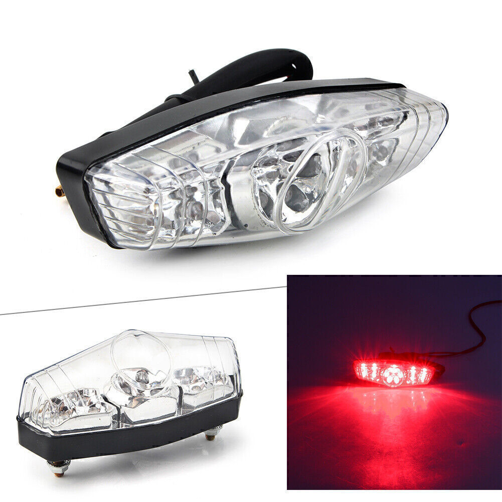 Motorcycle LED Integrated Rear Tail Light Running Lamp Fit for Honda for Yamaha