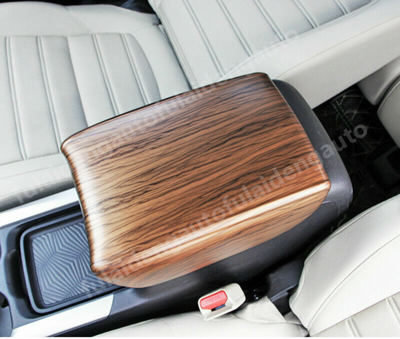 for Honda CR-V 2017-2022 Peach Wood Center Console Armrest Box Panel Cover Trim