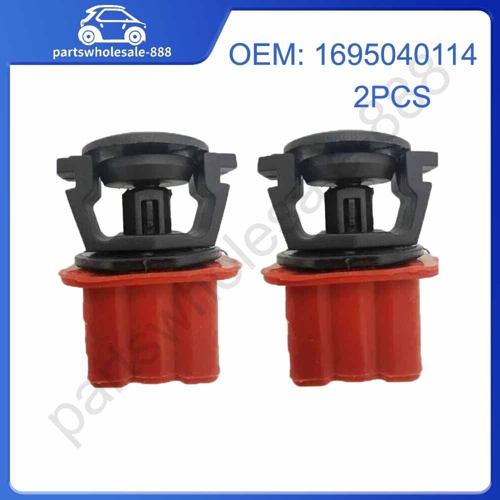1695040114 Kit 2 Sets Upper Radiator Mount for Mercedes W204 W211 W216 E320