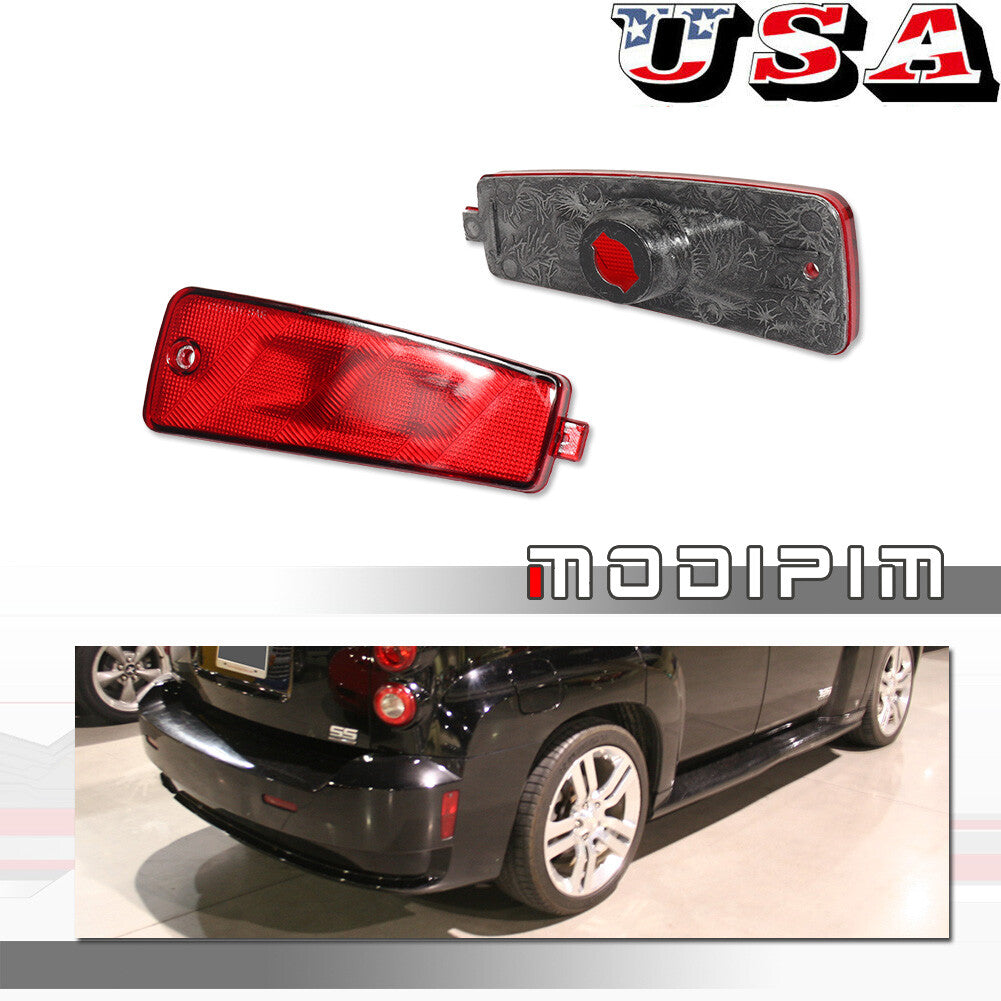 Red lens rear fender side marker light housing LH+RH suitable for 2006-11 for Chevrolet HHR