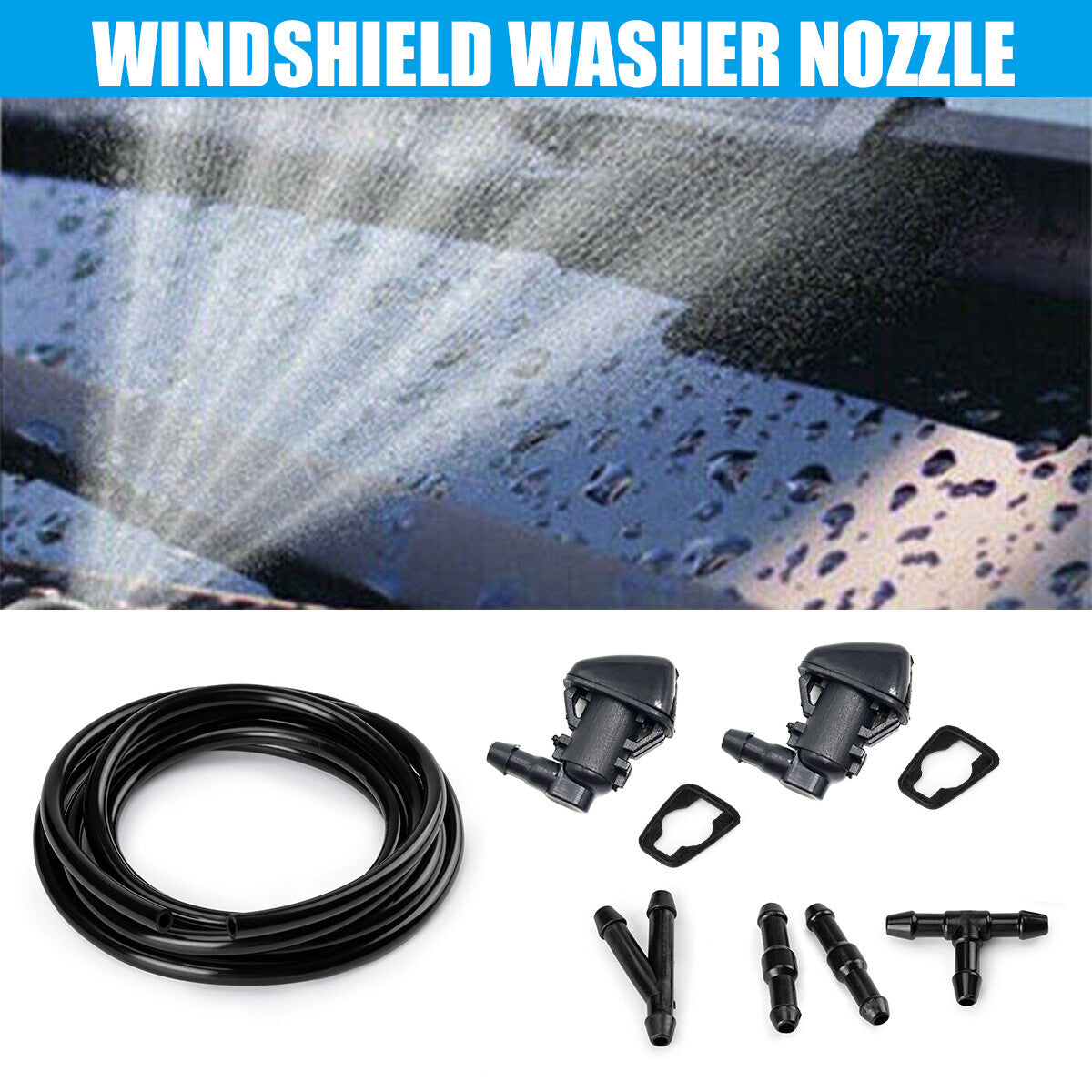 Suitable for Jeep Grand Cherokee 2005-2016 windshield washer nozzle spray.