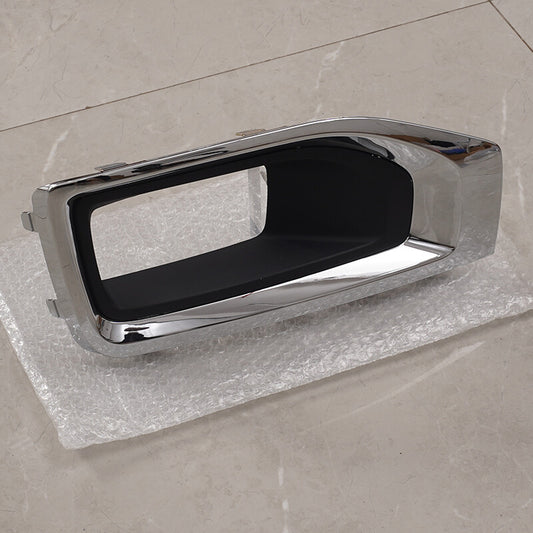 Right-side fog light chrome protective cover grille for GimCiss for YUKON 2015-2020 fog light cover