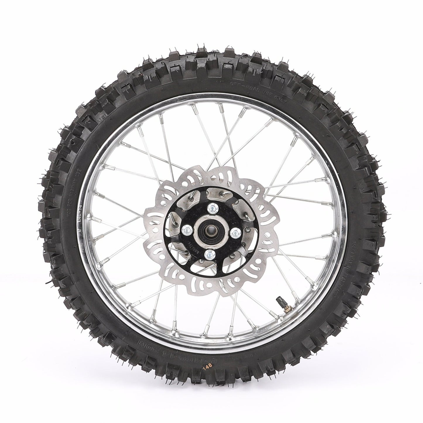 14-inch front wheel 60/100-14 rim assembly for Pit Dirt bicycle Apollo SSR 125 110