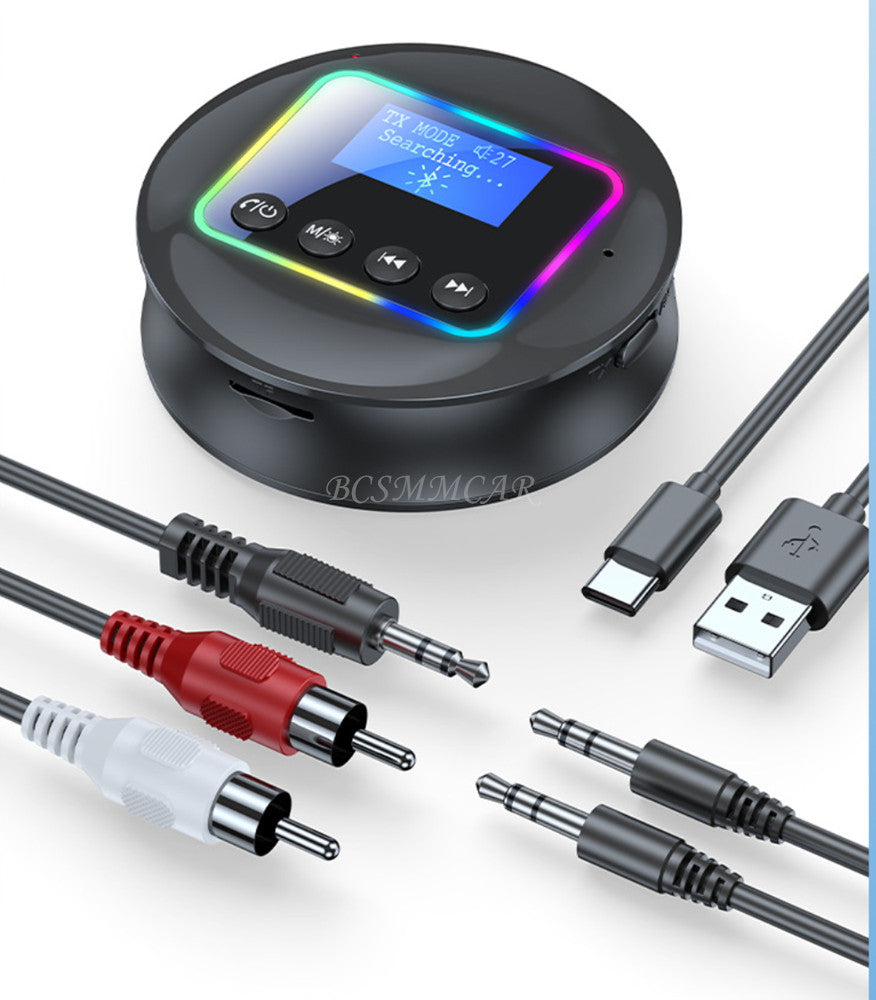 Bluetooth Receiver Wireless Car Transmitter Adapter 3.5MM Jack AUX Audio Stereo