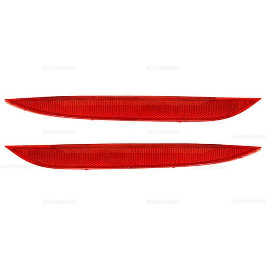 New Pair Rear Bumper Reflectors Right Left for 2014-2016 for Kia Forte 1.8L 2.0L