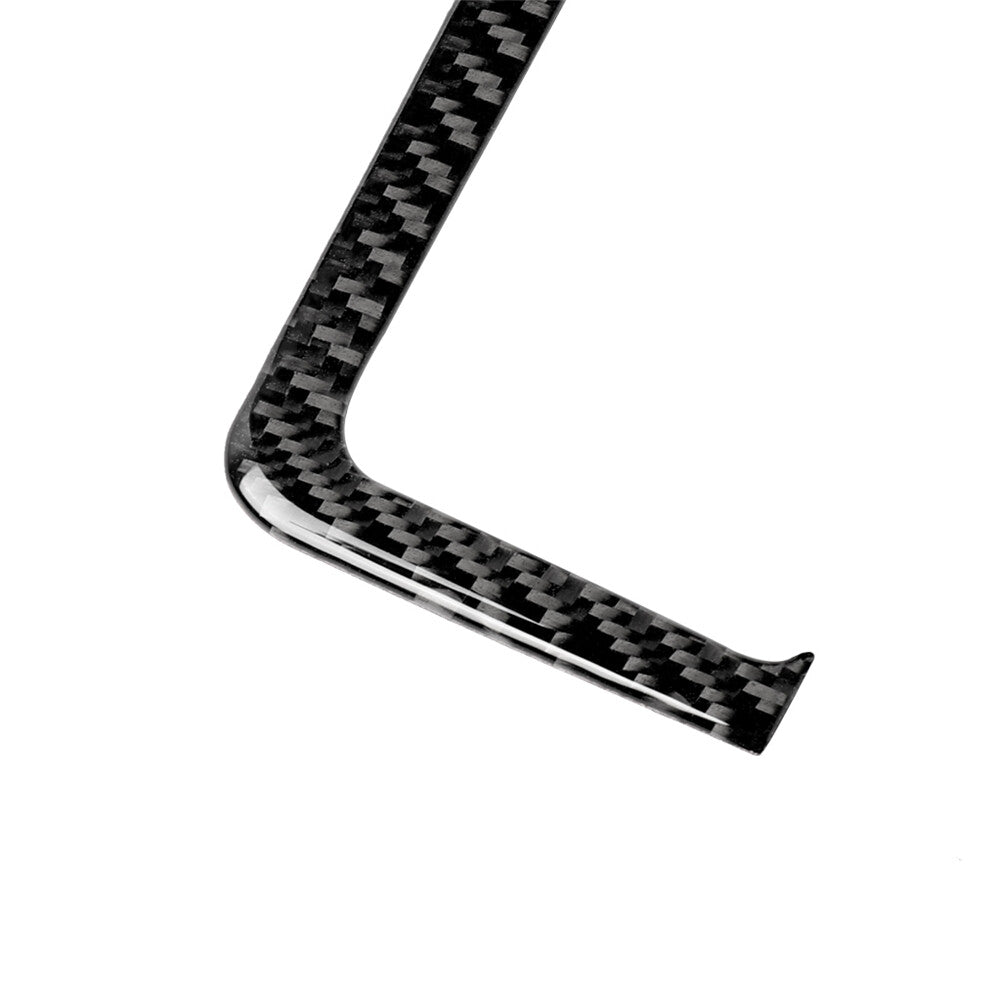 Carbon Fiber Gear Shift Button Panel Cover Trim for BMW 3 Series E46 1998-2005
