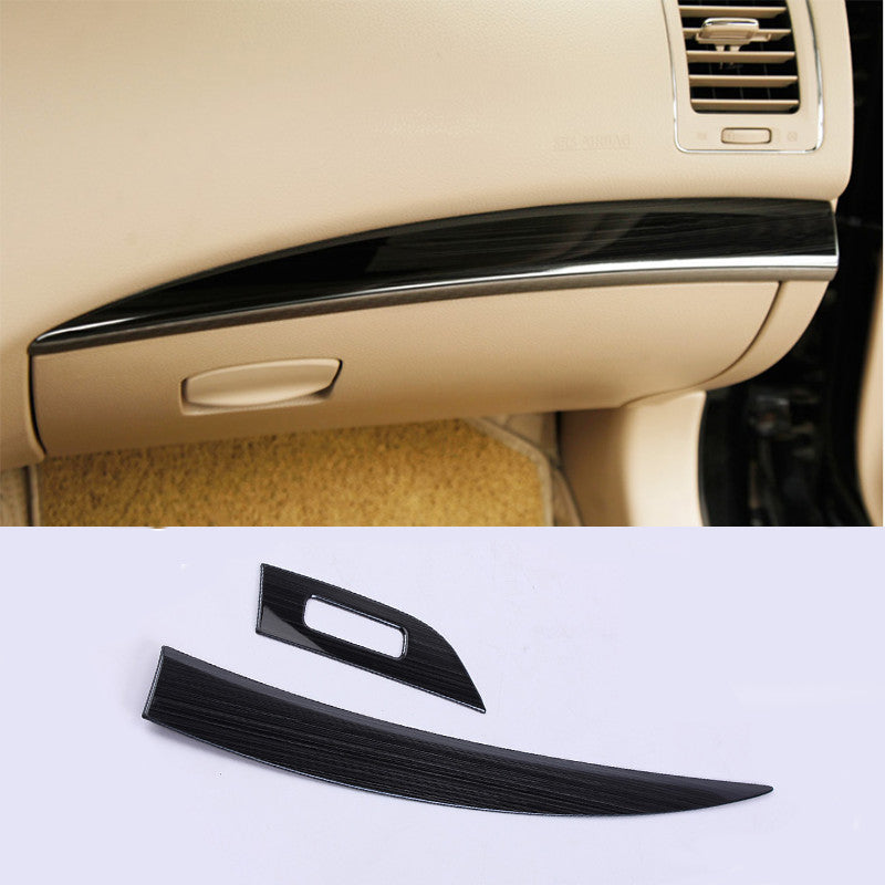 2P for Nissan Teana Altima 2013-2018 Black central console dashboard strips Trim