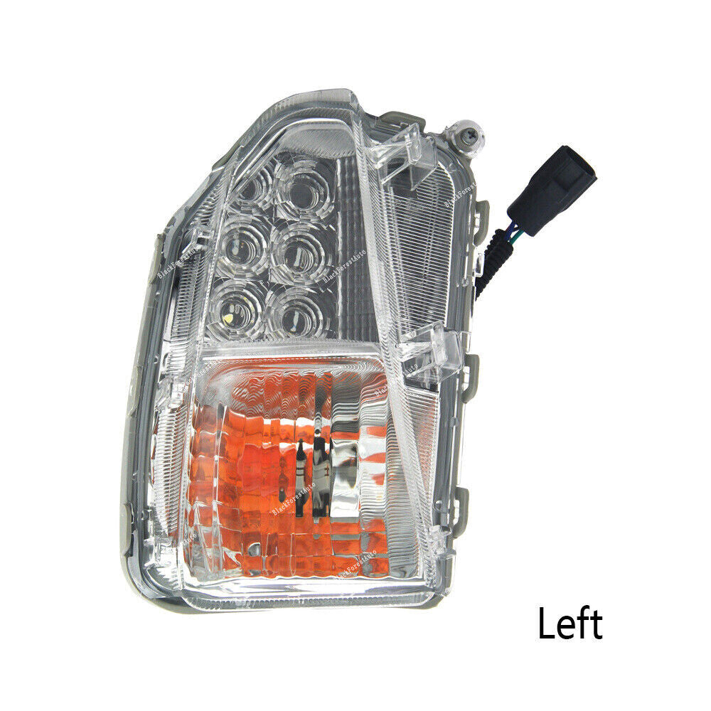 2x Fits 2012-2015 for Toyota Prius LHRH Turn Signal Fog Light Lamp Lens w/Bulb