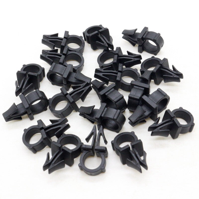 15-Piece Universal 25512081 1/4-inch Engine Divider Wire and Pipe Clamp Holder