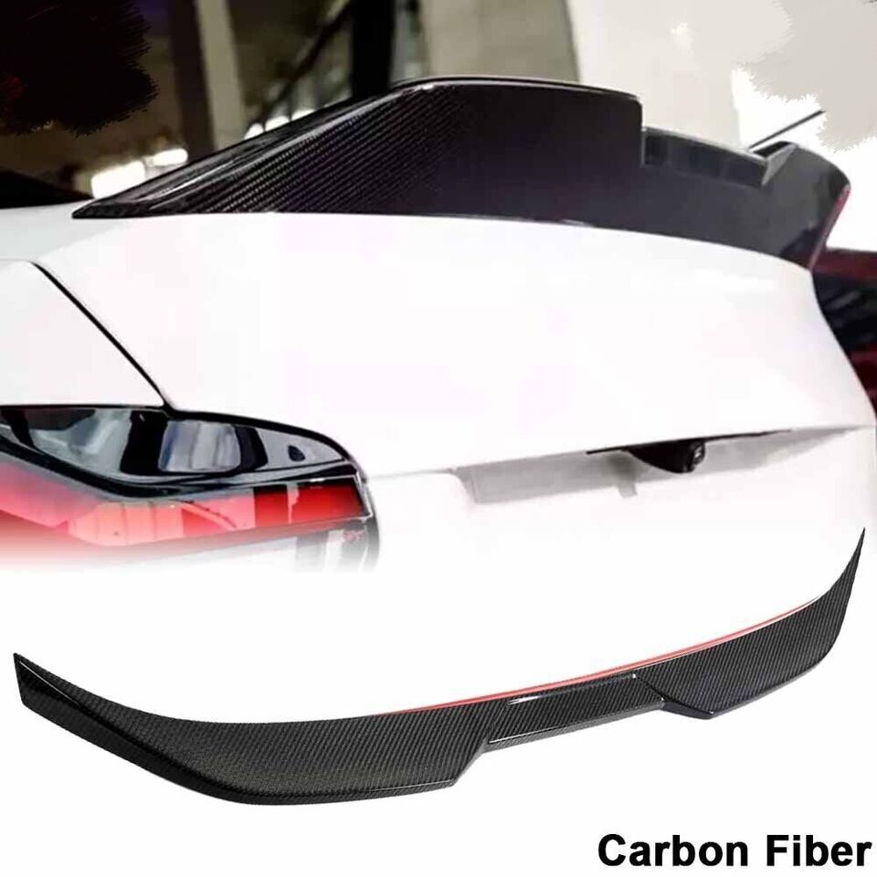 REAL Carbon Rear Trunk Spoiler Wing for BMW G42 G87 M2 M235i M240i Coupe 2022-23