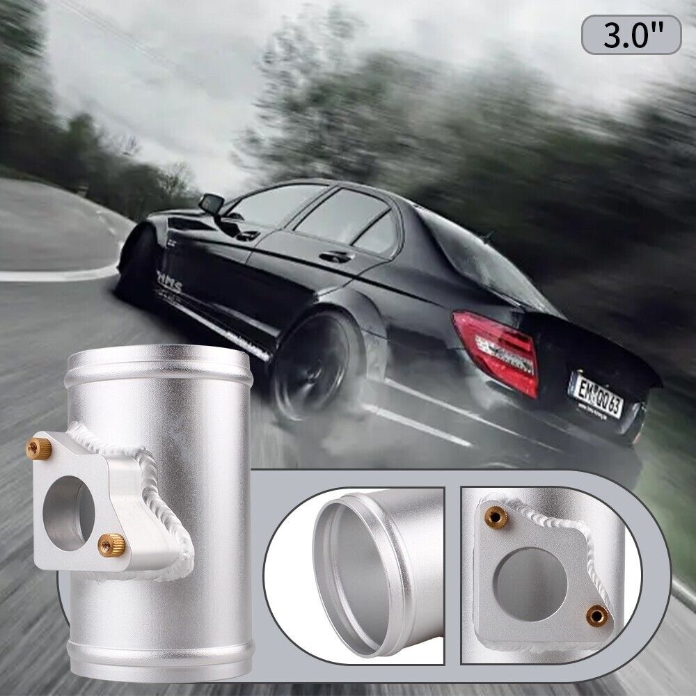3/76mm Mass Air Flow Sensor Adapter Intake Pipe Tube for Subaru / for Mazda