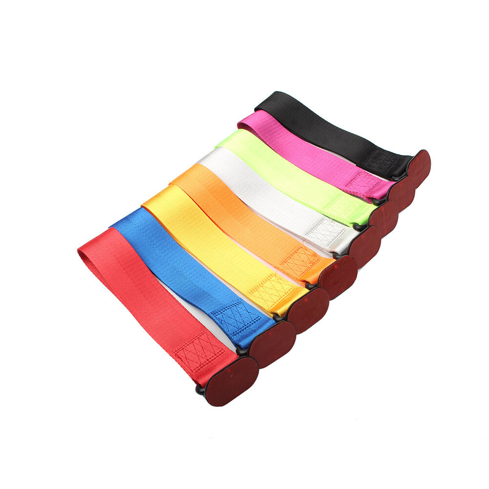 Nylon Car Tow Towing Strap Belt Rope Rally Hook Universal Fit Rear/Front Bumper