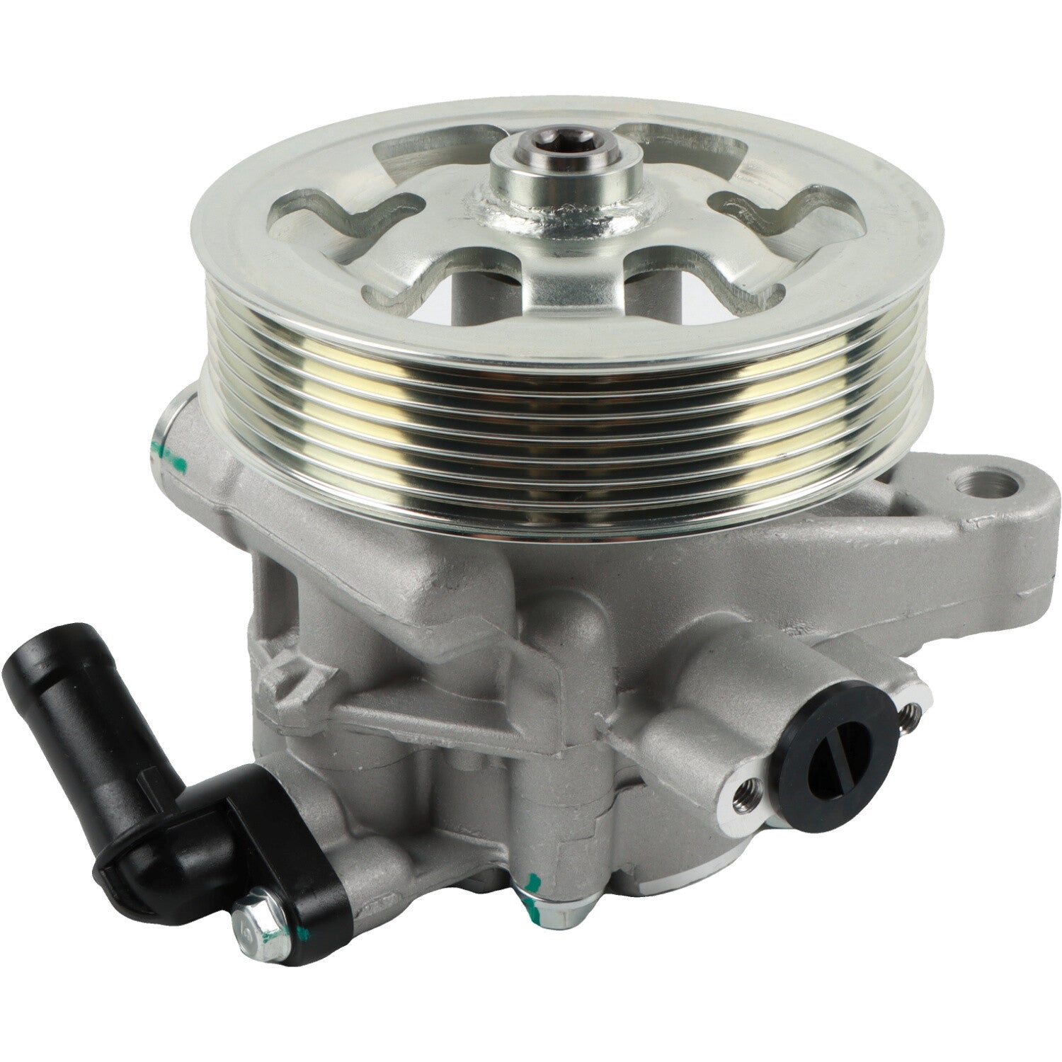 Power Steering Pump for 2008-2012 for Honda Accord 2.4L DOHC 21-5495 w/Pulley Parts