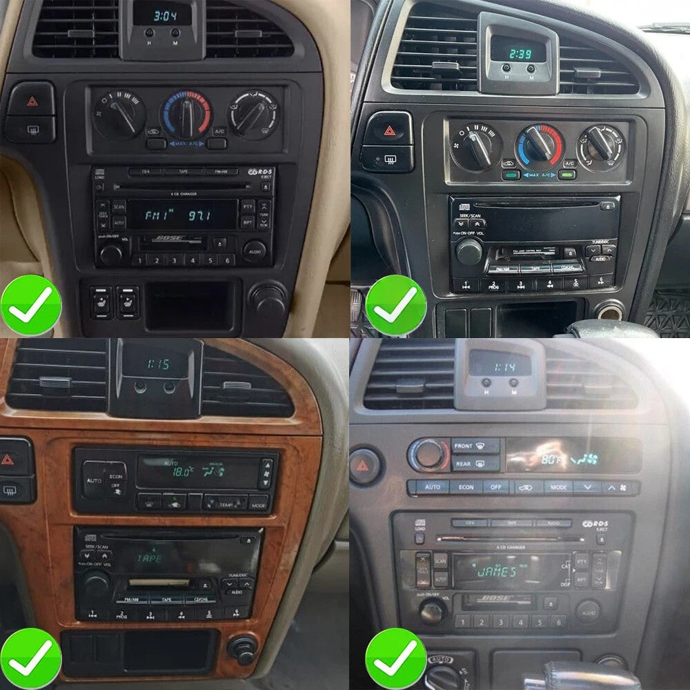 Android Auto Carplay for Nissan Pathfinder 2000-2004 Stereo Car Radio GPS WIFI