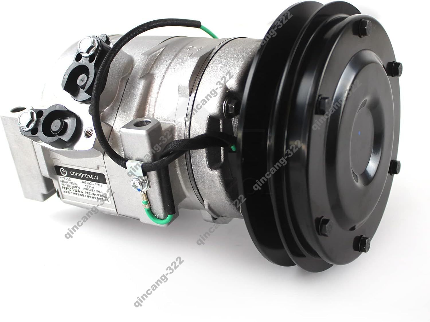 10S15C Air Conditioning Compressor 20Y-979-6121 for Komatsu Excavator PC1250-7