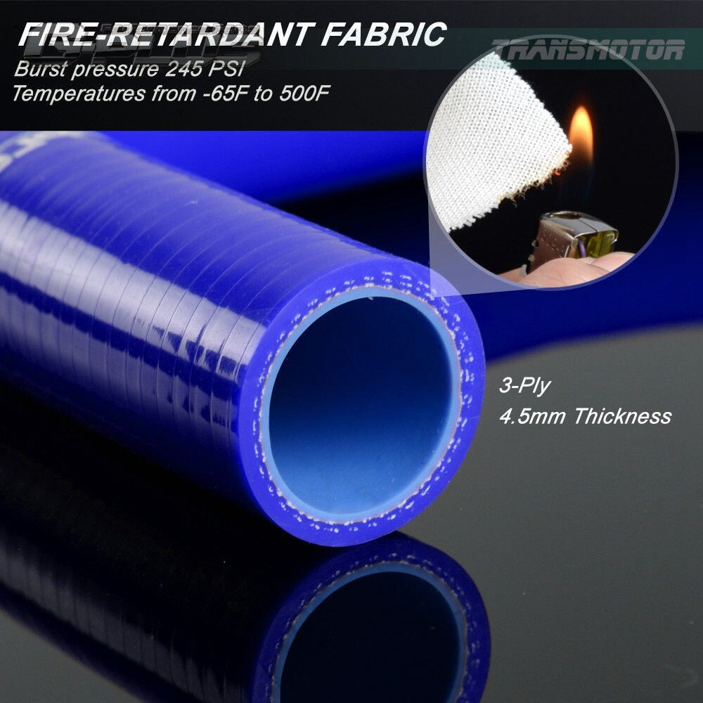 Silicone air intake/inlet/inhalation hose clamp kit suitable for Smart Fortwo Roadster