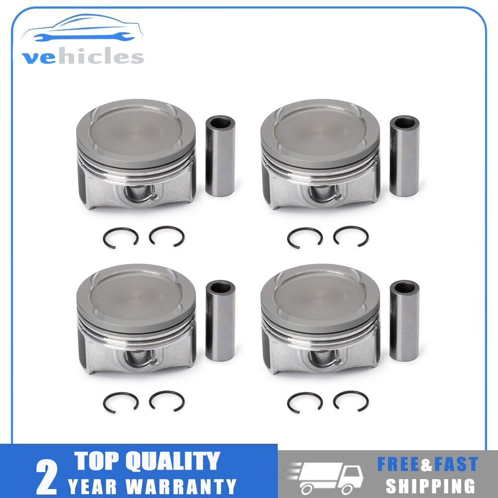 4-Piece Piston and Ring Kit for Chevrolet for Cruze Sony Trax Encore 2011-2021 1.4L