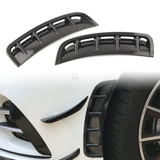 Front Wheel Air Vent Hood Fender for Benz A-Class A220 W177 2018-21 Carbon Fiber