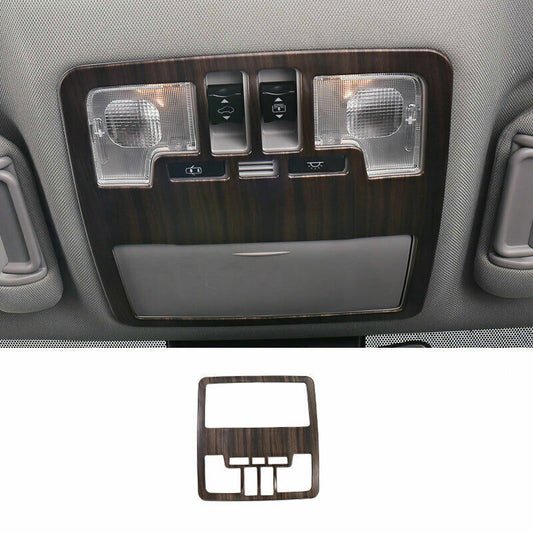 for Toyota Highlander 2014-19 Peach Wood Grain Car Reading Light Lamp Cover Trim