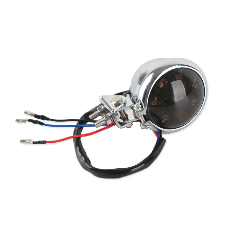 Motorcycle Rear Tail Light Brake Stop Running Lamp LED For Cafe Racer Bobber