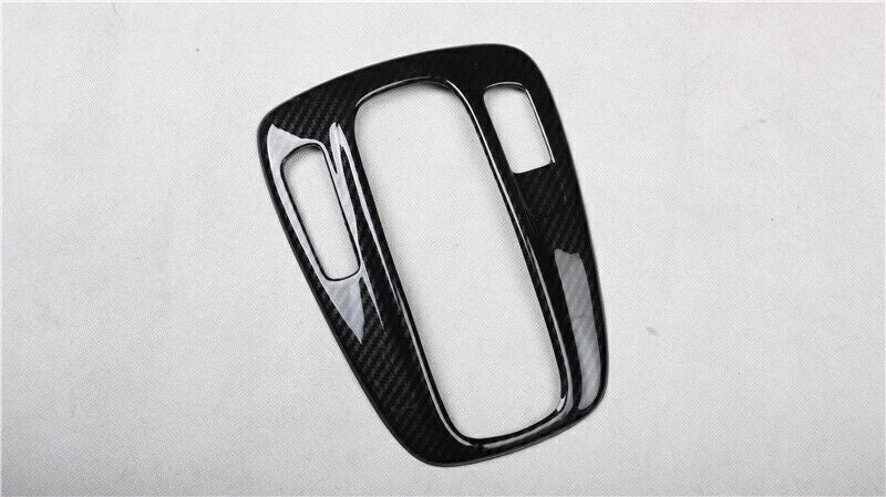for Chevrolet Malibu 2013-15 Carbon Fiber Look Gear Shift Panel Decor Cover Trim