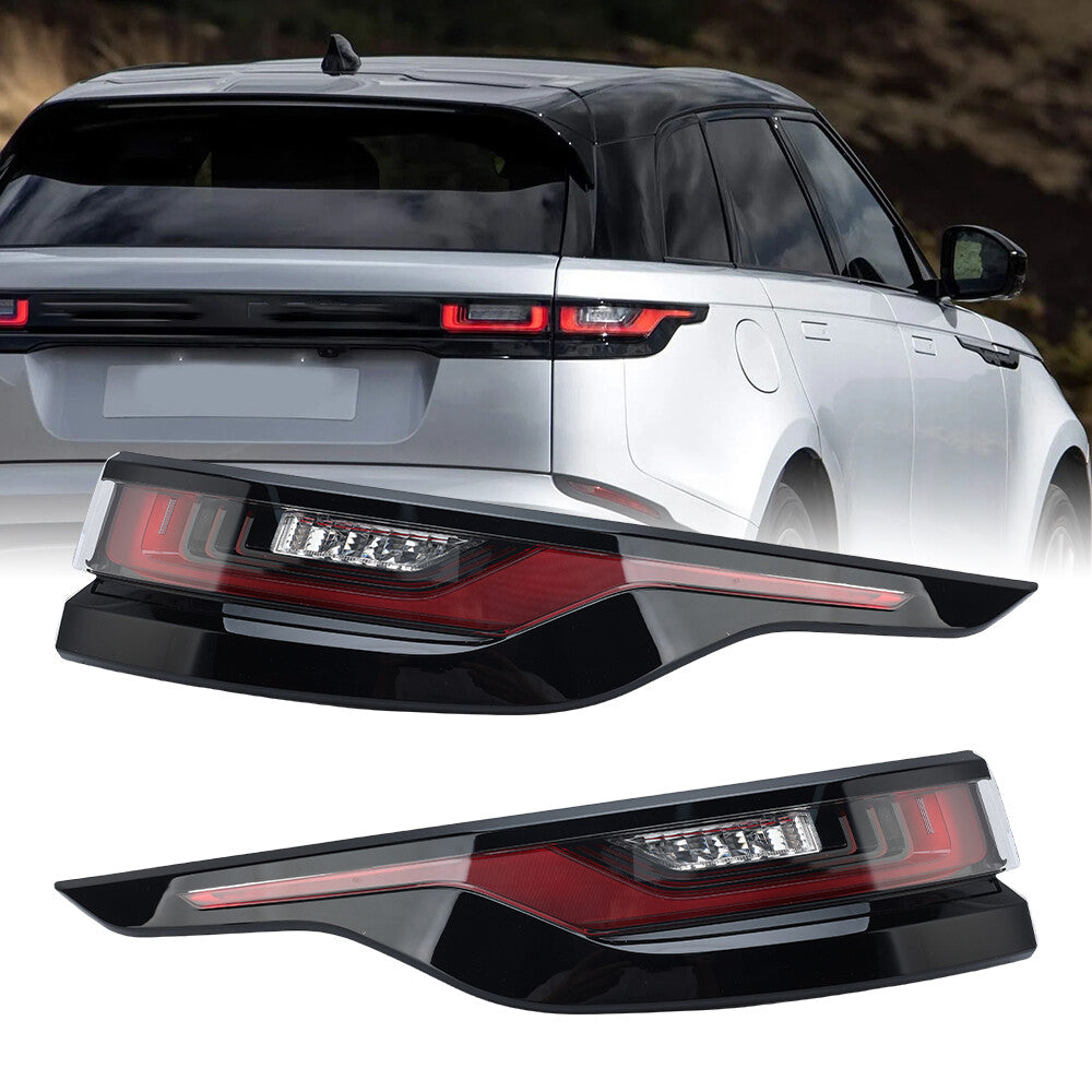 Left and right LED taillights for Range Rover Velar 2018 - 2023 rear brake lights